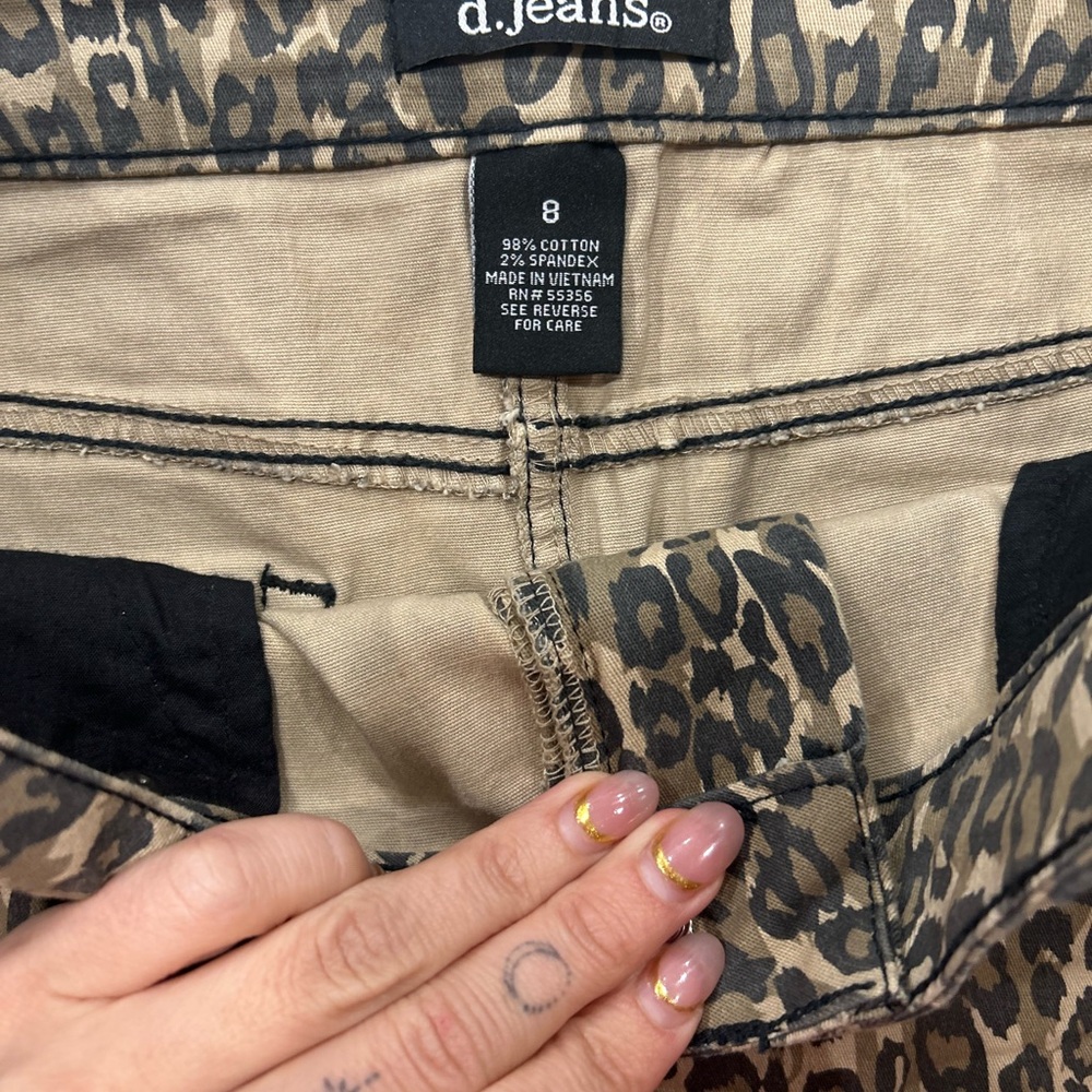 d. jeans Leopard Print Mini Skirt - Picture 11 of 11